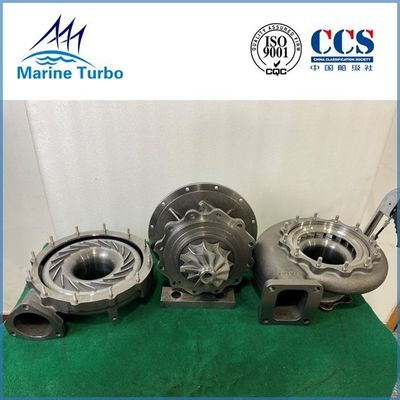 Water Cooled  AT14 Marine Turbocharger With 500KW Engine