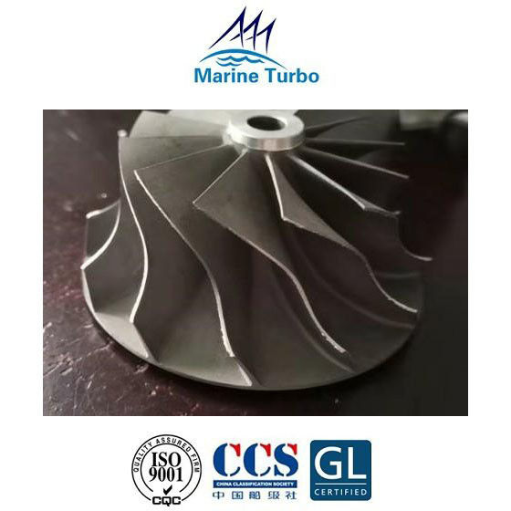 T-  Turbocharger / T- RU110 Turbo Compressor Wheel For Marine Engine And Generator Maintenance Parts