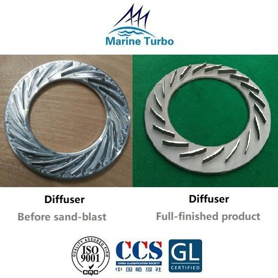T-  Turbocharger / T- NR Series Turbo Diffuser For Marine Turbo Replacement Parts