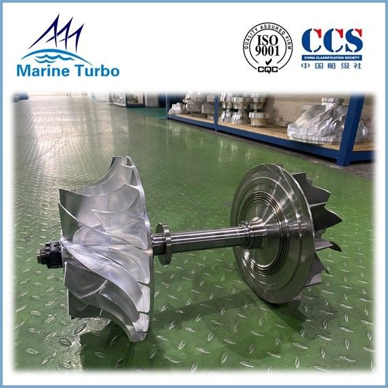 MET26SR Radial Type Mitsubishi Rotor Shaft Turbo Spare Parts